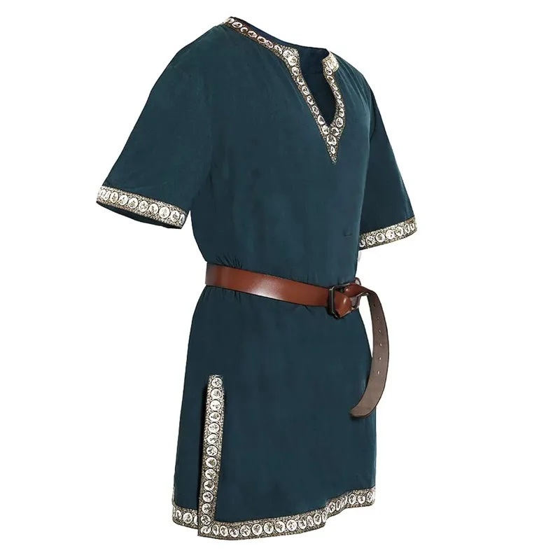 Ethnic Clothing & Online Fashion Store Khaadi Uk - 新しい半袖パフォーマンス衣装、不規則なスリット入り子供服、メンズエスニックスタイル