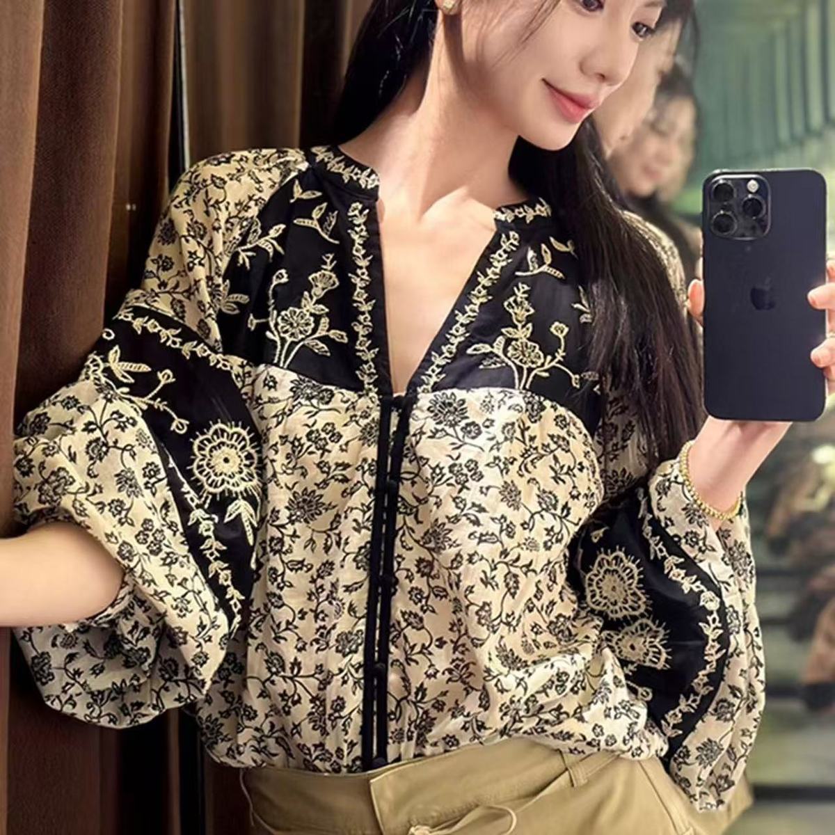2026年初秋トップファッション高貴な女性エスニックプリント - Ethnic Fashion For Ladies のレビューと価格