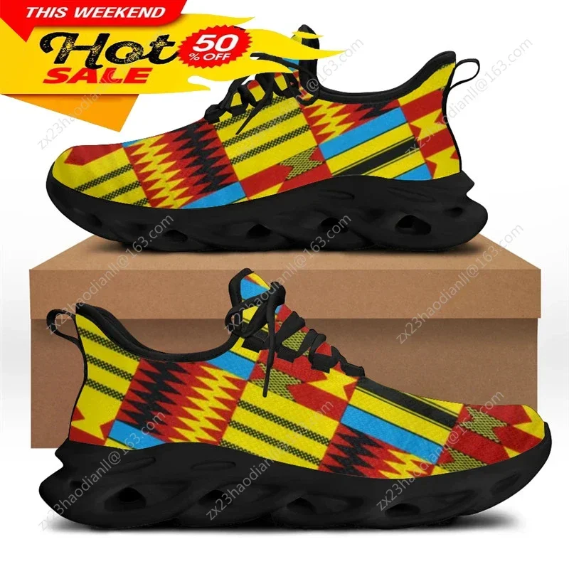 アフリカ民族部族柄スニーカー男性用新しいメンズファッションフ - The Ethnic Fashion のレビューと価格