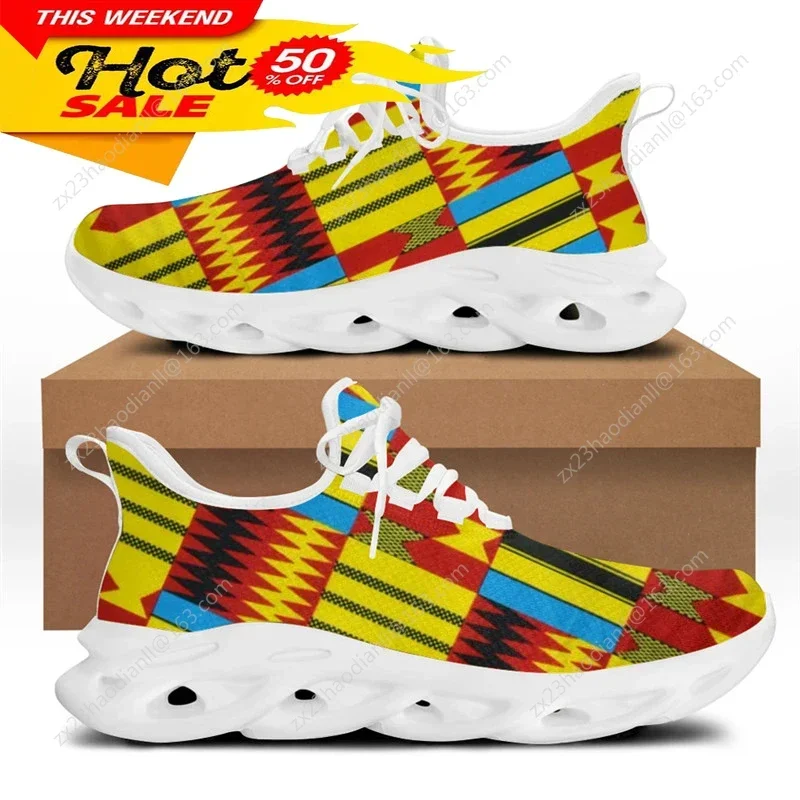 アフリカ民族部族柄スニーカー男性用新しいメンズファッションフ - The Ethnic Fashion のレビューと価格