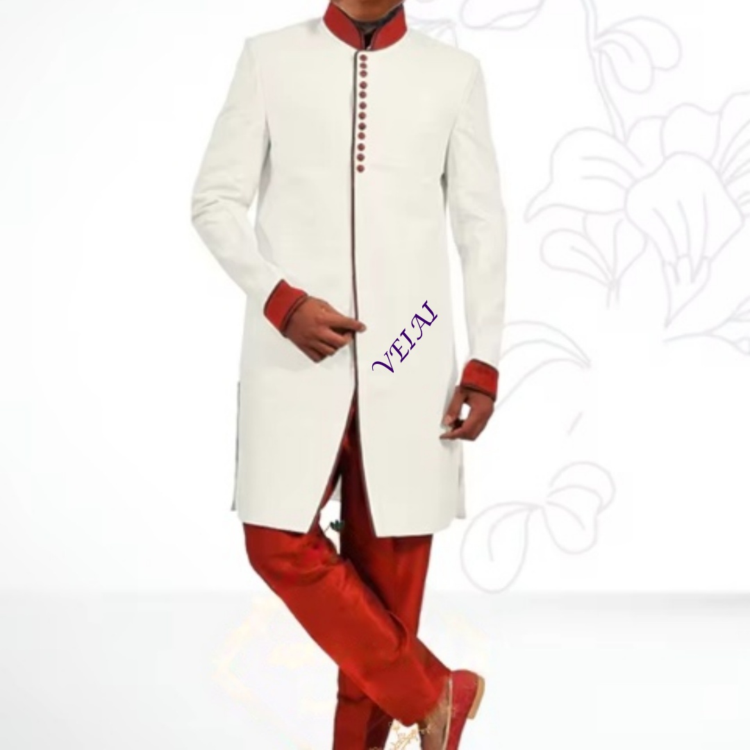 男の子用クルタ・パジャマ インドデザイナー ウェディングパー - Kurta Men Cotton のレビューと価格