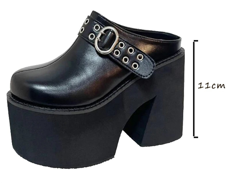 11 センチメートル Pu レザーフラットシューズ女性ファッ - Ethnic Fashion For Ladies のレビューと価格