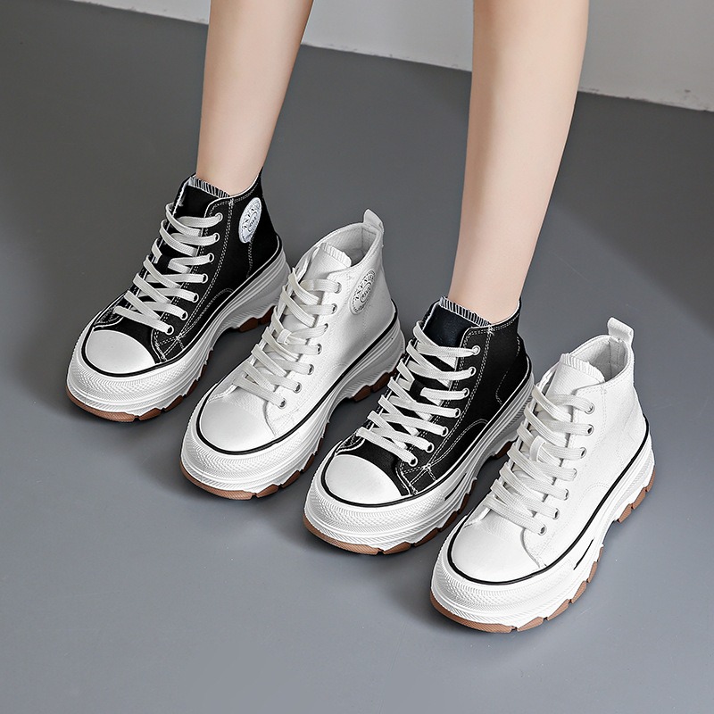 女性用ハイトップスニーカー,レース付きカジュアルスニーカー, - Vans Shoes Old Skool のレビューと価格