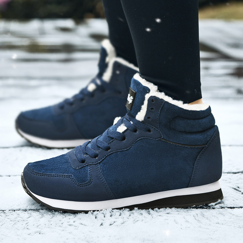 新しいメンズプラットフォームスノーブーツハイエンド豪華な保温 - The Ethnic Fashion のレビューと価格
