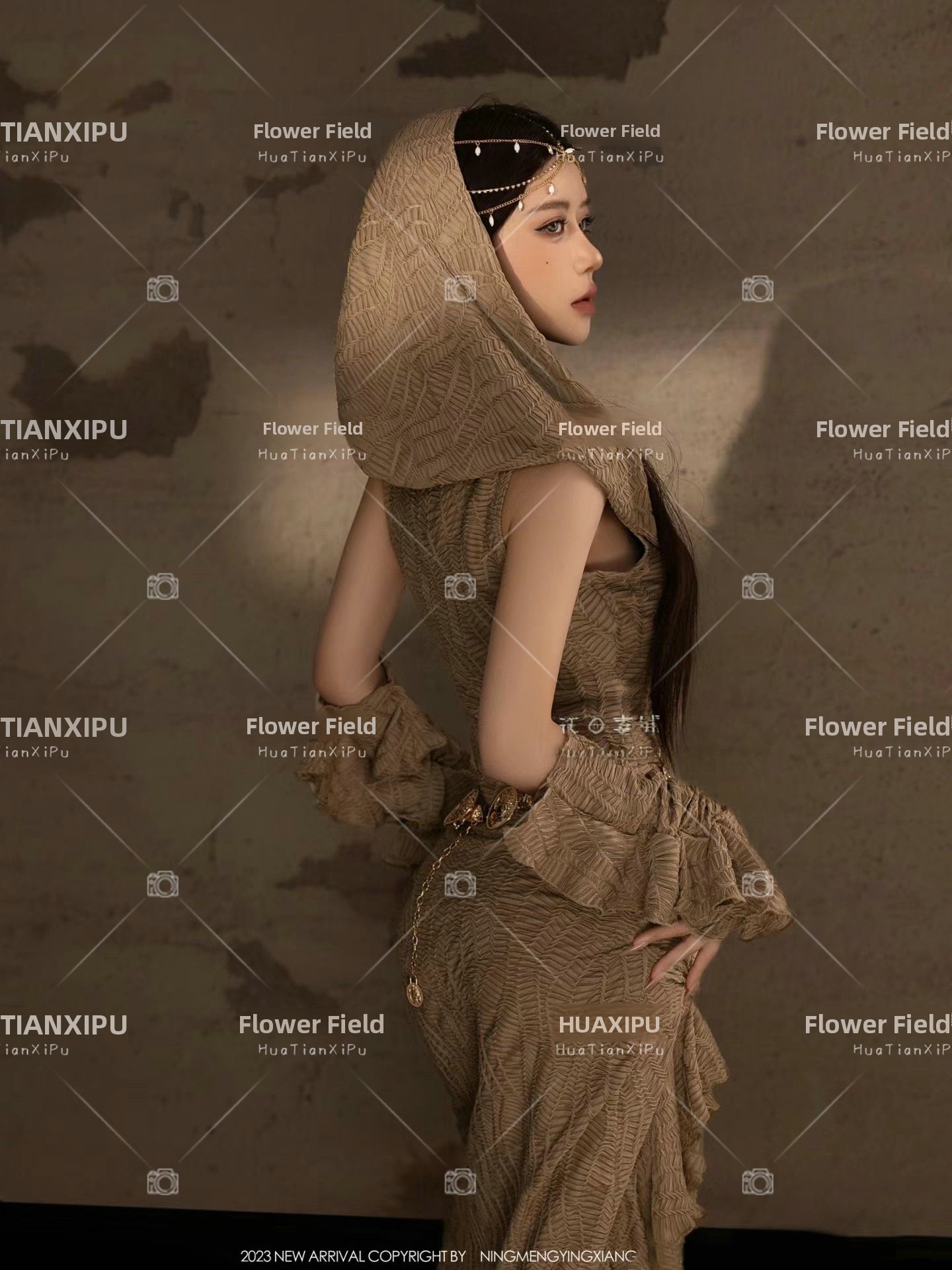 新しい砂漠のオアシスプリンセススタイルの写真撮影服旅行撮影エ - Ethnic Clothing & Online Fashion Store Khaadi Uk のレビューと価格