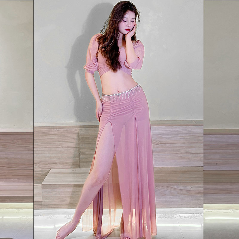 ストラップレストラップレストップとスカートの女性用セット,オ - Ethnic Fashion India のレビューと価格